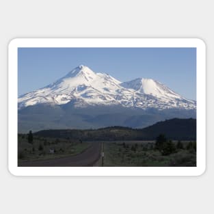 Mt. Shasta from Highway 97 Sticker